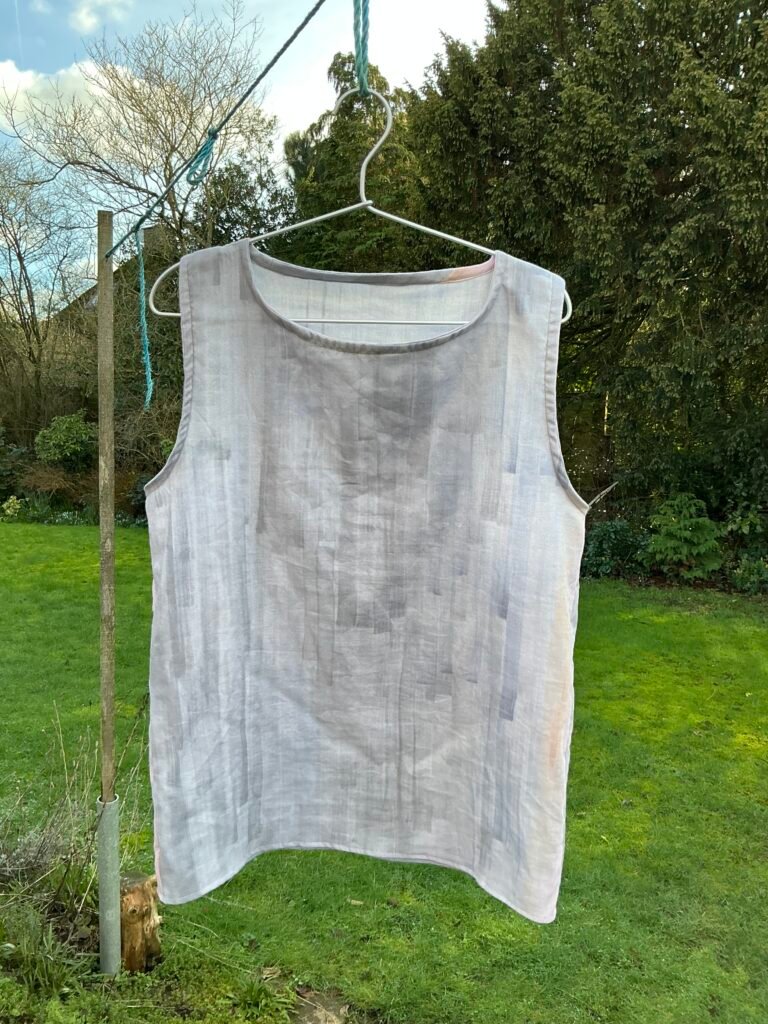 made in japan double gauze vest